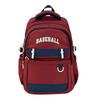 Letter Multicolor Baseball Nylon School Bag With Breathable Padding Teens For