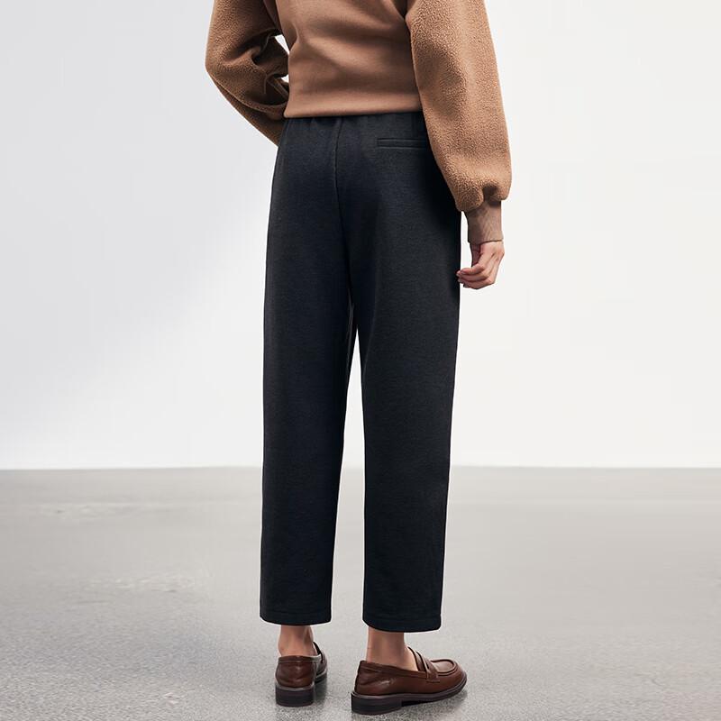 JOY SPEAKER Women's Winter Thickened Loose Straight-Leg Casual Pants