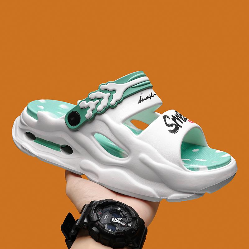 Men's and Women's Summer Platform Non-slip Comfortable Sandals Couple Beach Slippers Breathable Casual Sports Walking Shoes