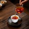 48Pcs Chinese Traditional Teacup Set Thickened Tea Bowl for Sampling Different Teas 60Ml Elegant Retro Tea Serving Bowl Reusable