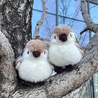 Niedlich Niedlich Kleiner Vogel Anhänger Plüschtier Puppe Kleiner Spatz Taschenaufhänger Dekoration Schlüsselanhänger Puppe Puppe Puppe