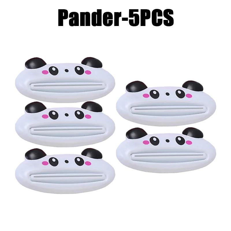 Cartoon Animal Toothpaste Squeezer Easy Use For Children Dispenser Kitchen Gadget Useful Home Tools Bathroom Plastic Tooth Paste