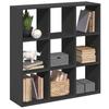 VidaXL Room Divider Shelf Black 102x29x103.5 Cm, Shelf, Bookcase, Storage Shelf, Bookcase, 858040