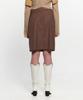 Kimjisu Ribbon Tied Slit Skirt _ Brown