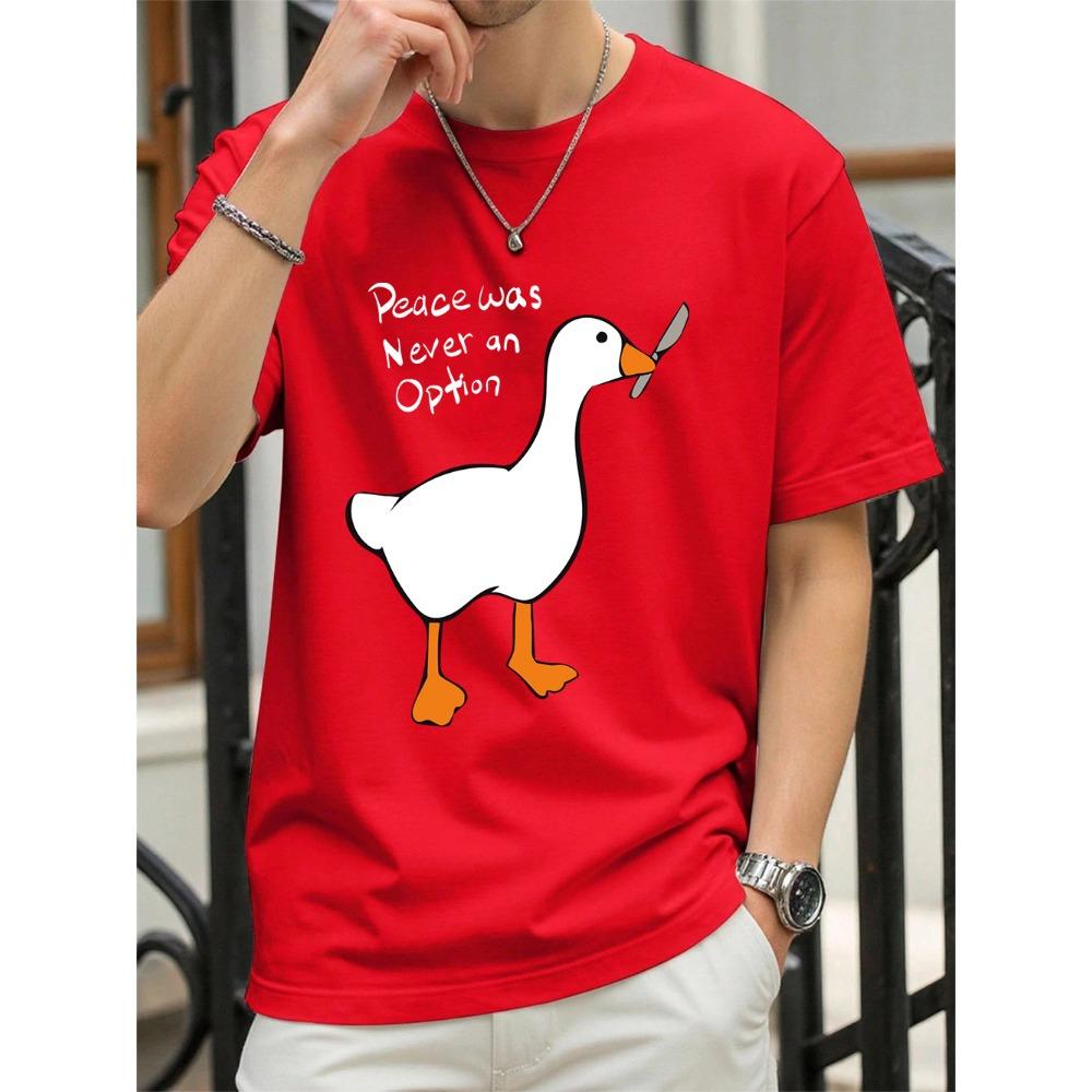 

Peace Was Never An Option Prints T-Shirts Womens Cotton Summer Tops Loose Soft O-Neck Short Sleeve Tees Woman Clothes 3XL