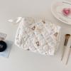 Cute Bear Cosmetic Bag Large Capacity Multi-function Makeup Lipstick Storage Bag Waterproof Travel Storage Pouch
