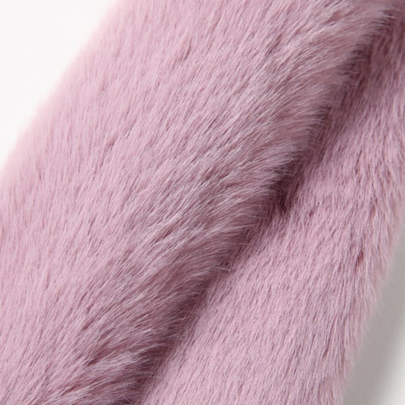 LALA Pelzschal Petite Lila