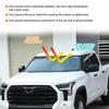 Black Car Sun Shade Windshield Window Cover For Toyota Tundra/Sequoia +