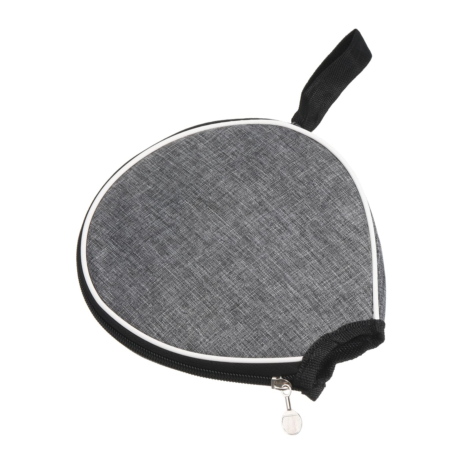 

PATIKIL Table Tennis Paddle Table Tennis Racket Half Soft Container Bag for Sports Gray Case, Case, Cover, Accessories,