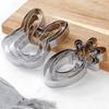4Pcs/Set Cake Mold Rabbit Carrot Design Cookie Cutter Set Stainless Steel 430 Non-Stick Fondant Biscuit Mold