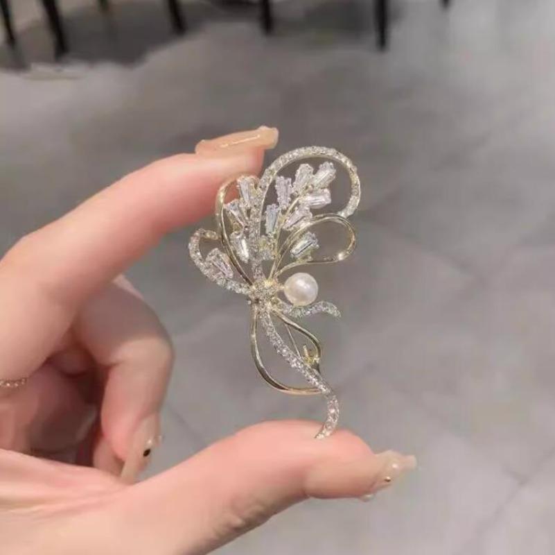 1PC Fashion Musical Note Creative Corsage Flowers Dress Suit Pin Dress Accessor Female Music Symbol Corsage