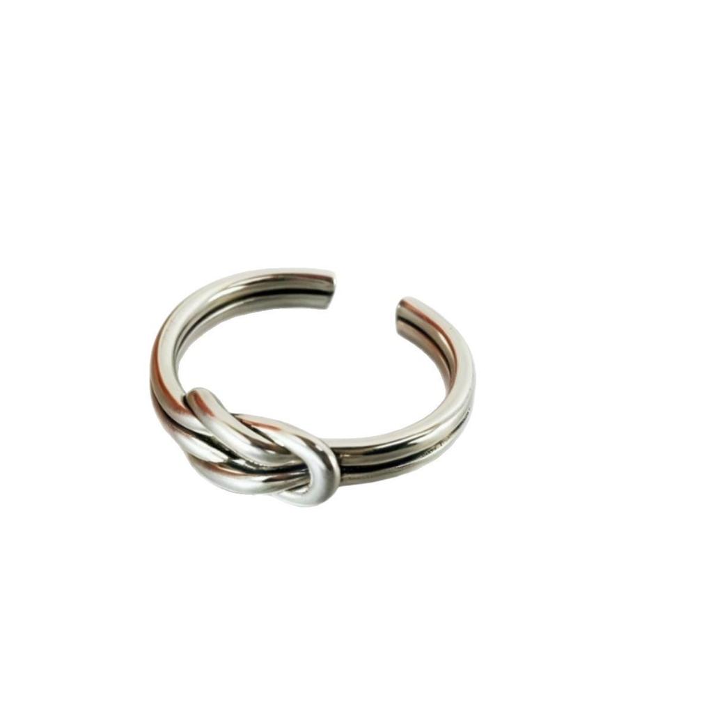 Hollow Knot Vintage-Style Open Finger Ring