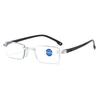 Blue Light Blocking Reading Glasses Women Men Presbyopia Eyeglasses HD Lens +1.0 To +4.0 Stylish Cutting Frame