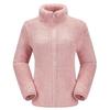 Women's Coral Fleece Stand Collar Jacket - Warm, Thickened, Autumn/Winter, Home or Sports Wear for Middle-Aged Women