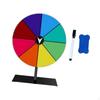 Prizes Turntable Draw Roulette Wheel with Stable Base Portable Raffle for Gatherings Teaching