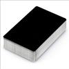 50-Piece Set of 0.45mm Thick Multi-Color Aluminum Business Card Sheets for Laser Engraving