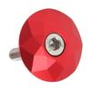 CANSUCC Aluminum Alloy Bike Stem Top Cover Pressure Resistant Bike Headset Top Cover with Screw for Cycling Red