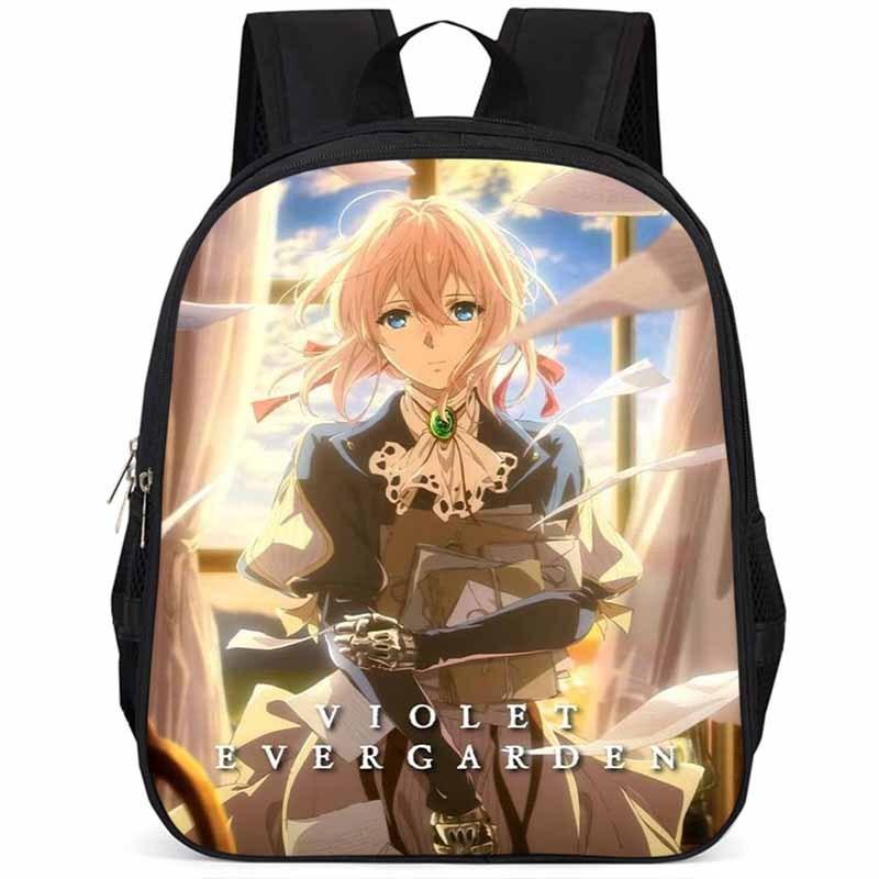 Spacious 15-inch Children s Backpack Lightweight Oxford Fabric For School Use StyleFF