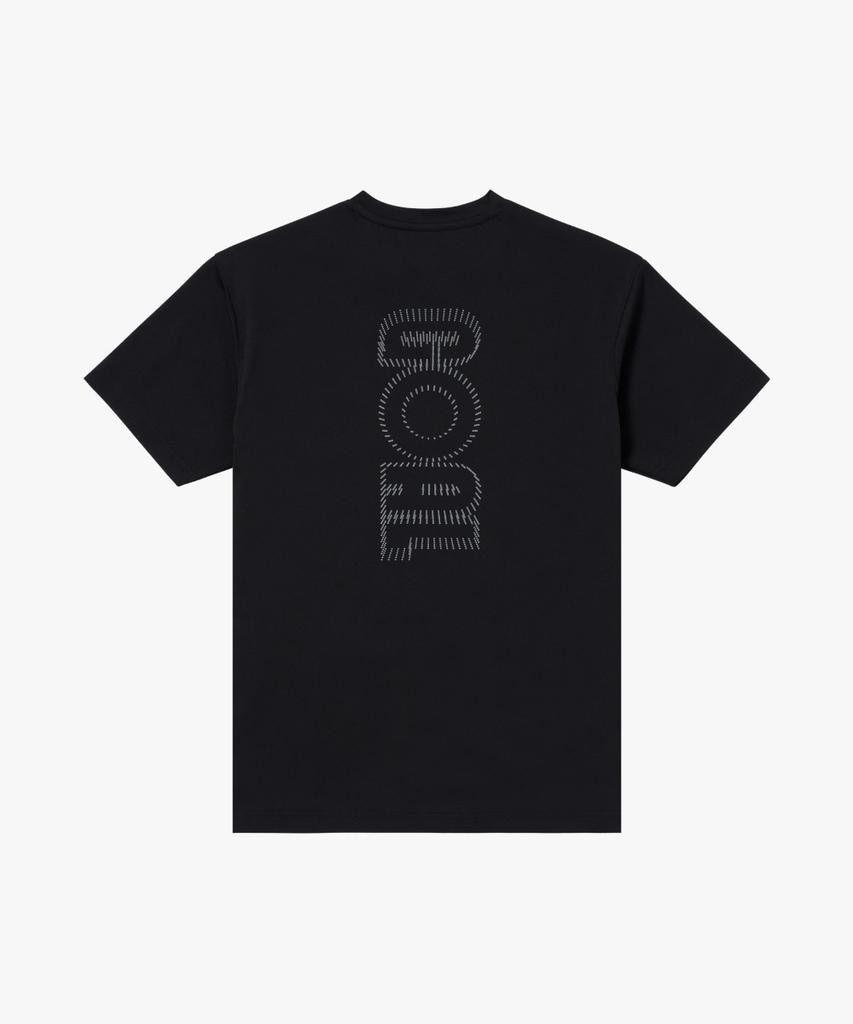 GOALSTUDIO Goal Dot Logo Airdry Tee-Black