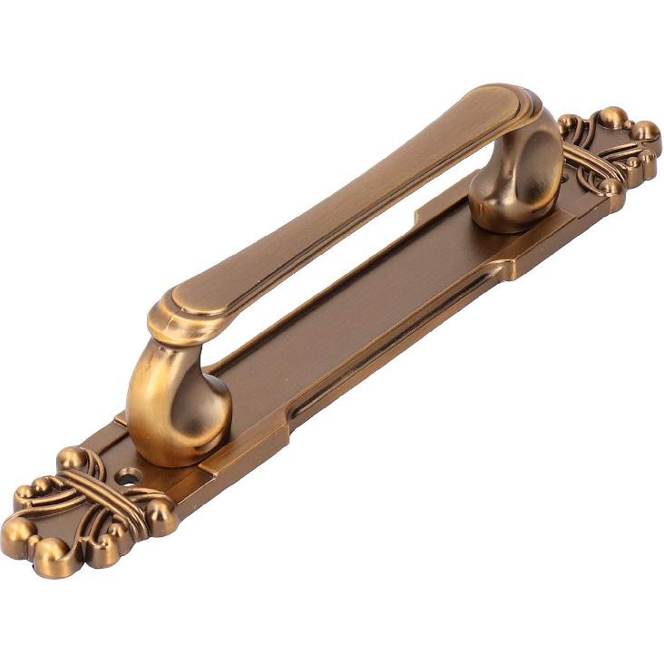 European Style Door Handle, Antique Wardrobe Handles Zinc Alloy Barn Door Pull Vintage Gate Fence Drawer Cabinet Pull for Wardrobe Cupboard Accessory