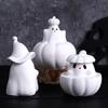 3D Pumpkin Ghost Silicone Mold DIY Halloween Ornaments Candle Molds Aromath Soap Plaster Resin Craft Making Home Holiday Decor