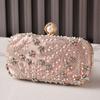 Vintage Diamant Damen Abendtasche Mode Unifarbene Geldbörsen Taschen Glitzernde Strasssteine Dekor Bankett Taschen Neue Party Handtasche