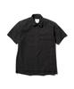 Outdoor Shirt TAKIBI Light Ripstop Shirt Black [Snow Peak] S/S