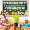 End of Year Bulletin Board Kit Countdown To Summer Classroom Decoration Summer Bulletin Board Set Ocean Beach It’s The Final Countdown Paper
