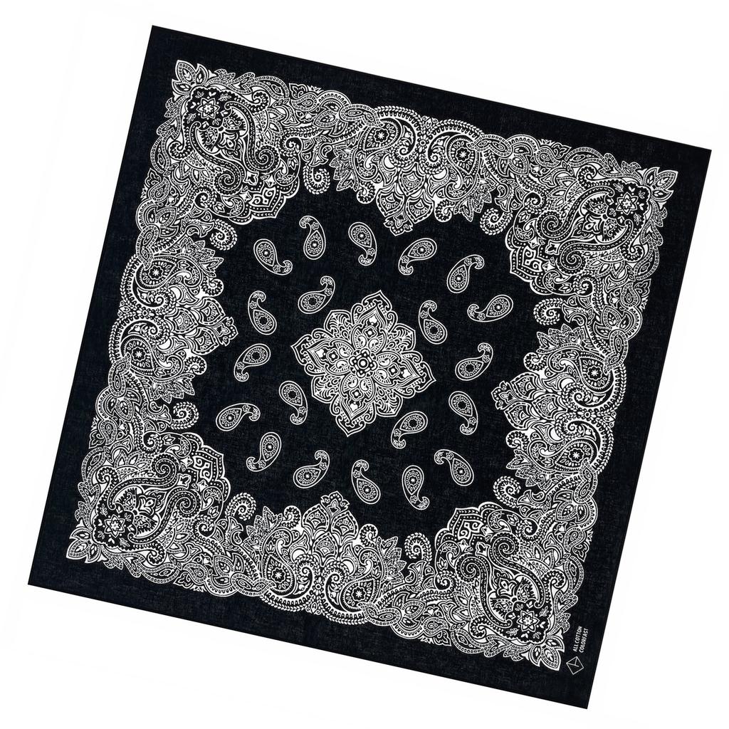 Paisleys Pattern Headscarf Large Square Head Scarf Bandana Styles Headscarf for Casual Wear