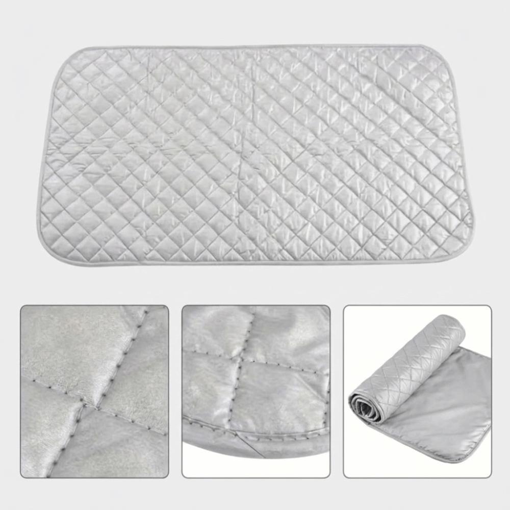 Heat Resistant Ironing Mat Double Side Ironing Blanket Washer Dryer Laundry Pad Travel