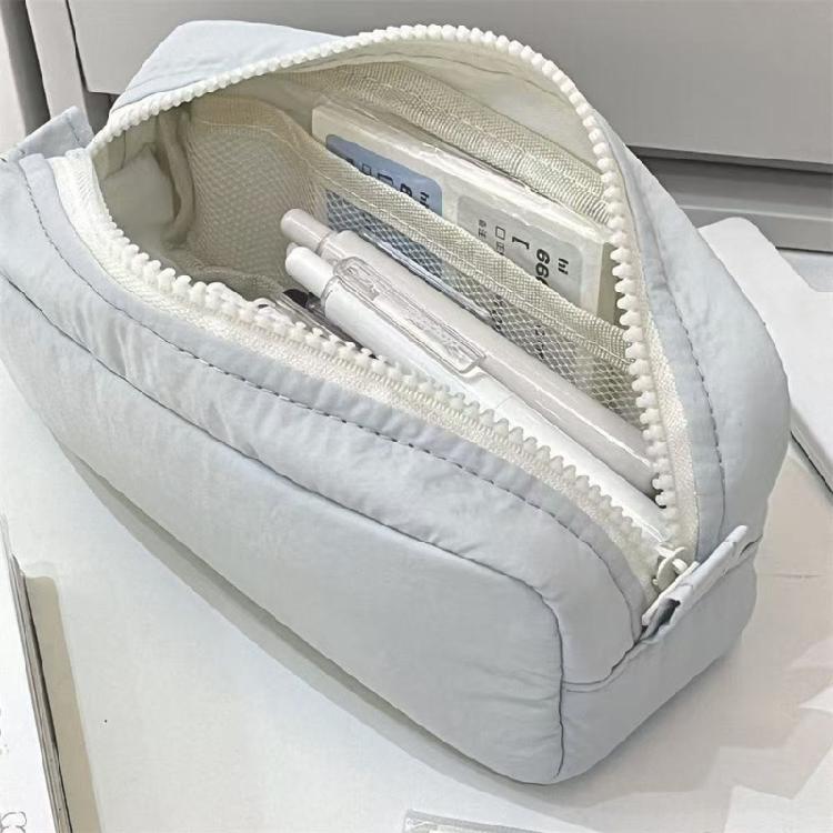 Astuccio Organizzatore Moderno Ampio Scomparto Interno Per Matite Righelli Gomme Custodia per Organizzazione Scuola Ufficio