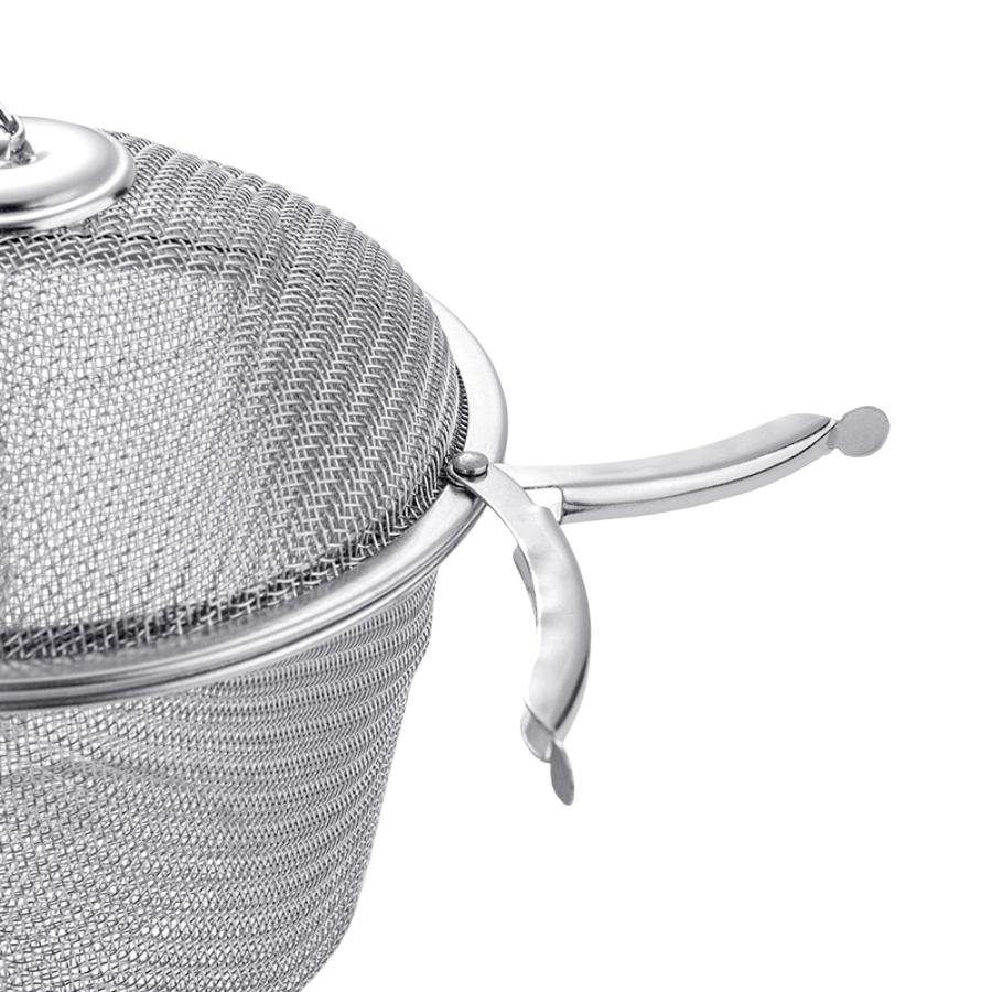 1pc Stainless Steel Tea Infuser Mini tea strainer Spice Separator Cup Household Kitchen Tea Cup Tea Leaf Strainer