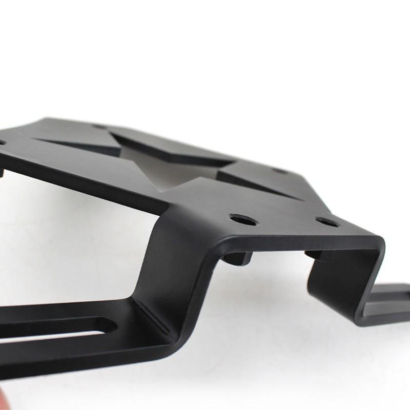Universal Motorcycle Saddlebag Bracket Mount Jinji Qianjiang Bendada 300 Side Case Carrier Support Frame Black Plastic