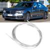 6 Meter Chrome Moulding Decorative Trim Strip Car Door Boot Edge Scratch Guard Protector Cover