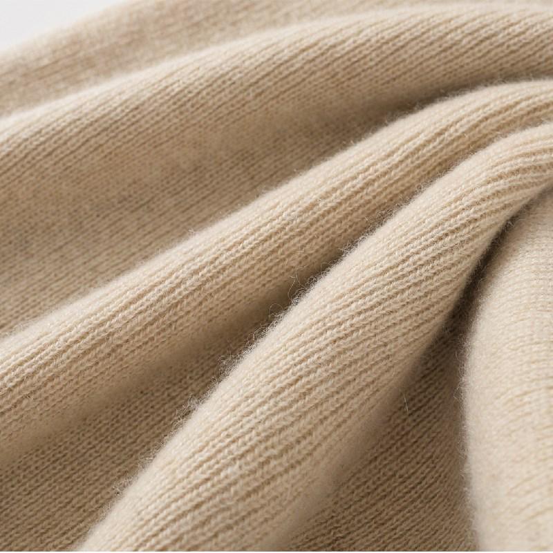 Women’s Slim-Fit Semi-High Neck 100% Pure Cashmere Sweater for Autumn/Winter