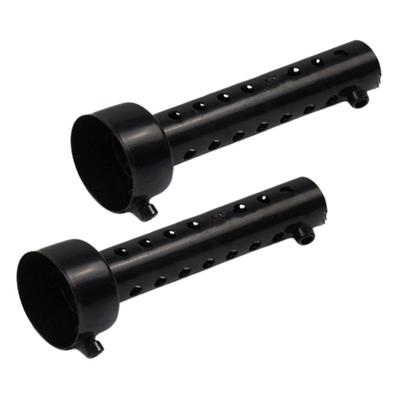 I'm So Happy Inner Silencer Inner Baffle General Purpose Silencer Motorcycle Muffler, 2 Pieces (Black, 1.8 Inches (45 Mm)