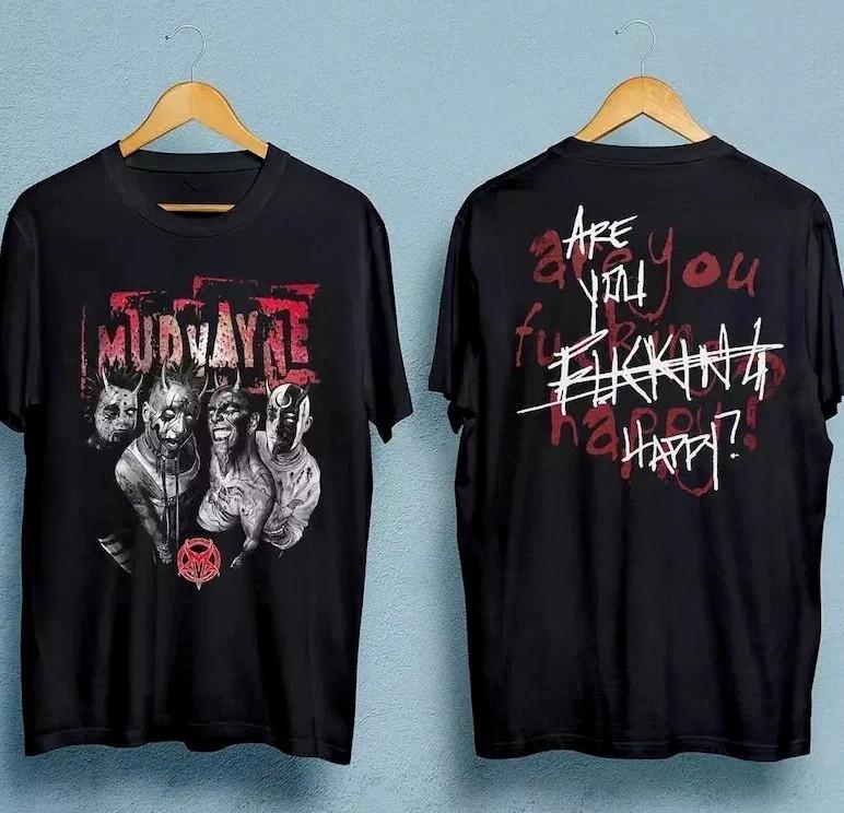 Mudvayne band black Unisex  Size S-3XL Unisex T-Shirt XL