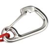 Underwater Diving Freediving Lanyard Diving Safety Lanyard Rope with Wristband & Carabiner Dive Accessories Enduring