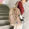 Japanese Niche Design Original High School Student Schoolbag Female Simple Junior High School Student Backpack Large Capacity Backpack