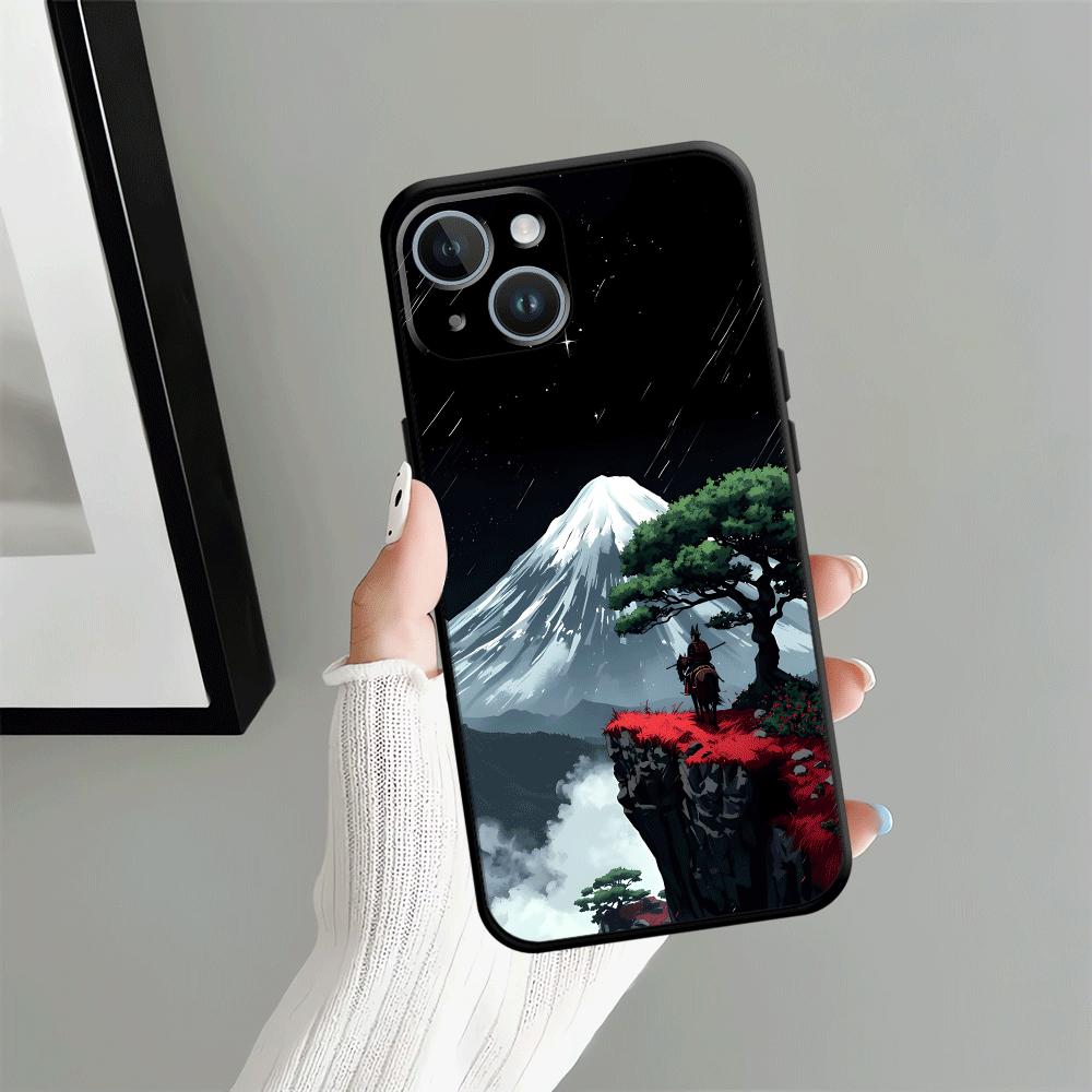 Creative Mountain Peak Art Funda Phone Cover Case for Apple iPhone 17 Pro Max 12 13 Air 11 15 Pro 7 8 XR XS MAX 16 14