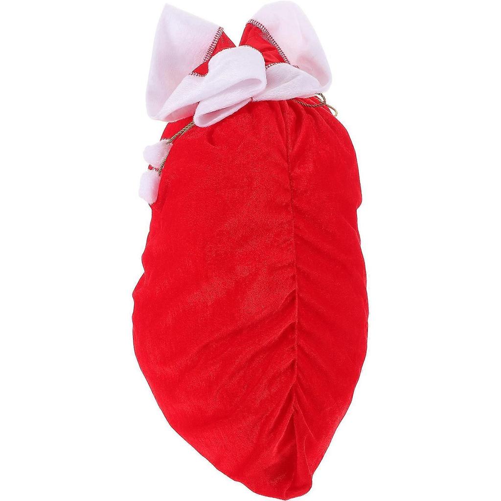 Christmas Santa Sack Velvet Gift Bag for Candy Storage Large Capacity