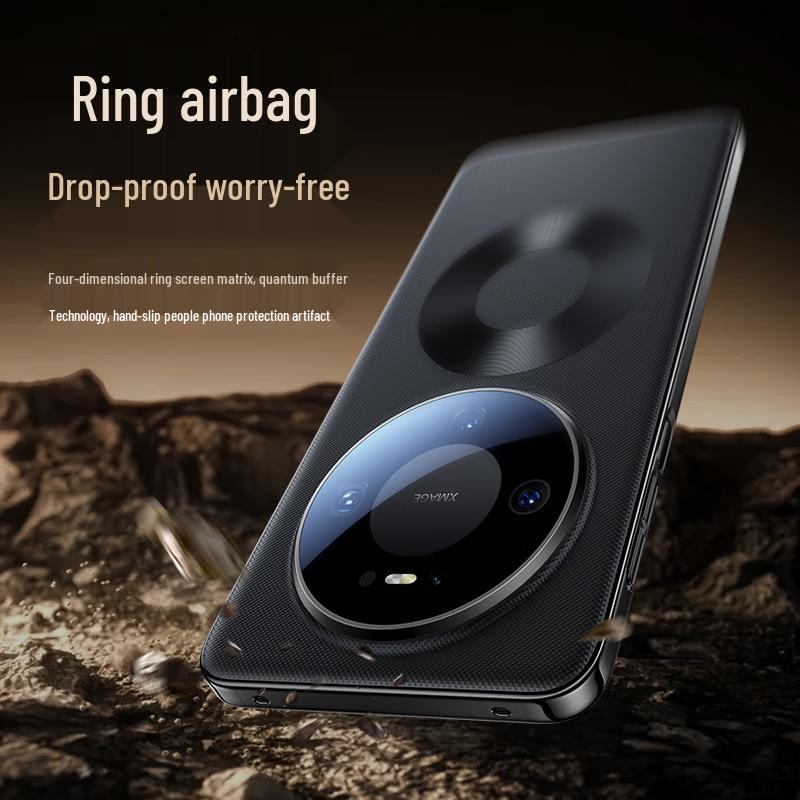 Custodia per telefono Huawei Mate 80 Pro Max in Pelle Magnetica Tessuta Tech