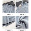 Tencel denim shorts women's summer thin quick-drying pants loose and thin wide-leg women's pants five-point casual pants