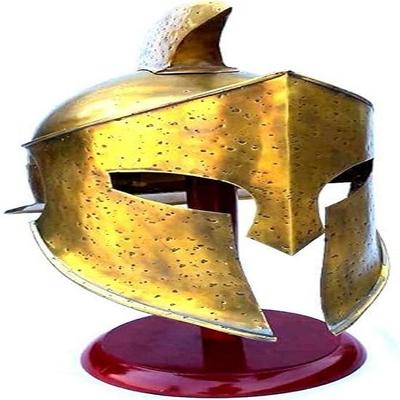 Bruin Antiek Middeleeuws Grieks Spartaanse Pantserhelm 300 Rise of Empire Filmhelm LARP Romeins