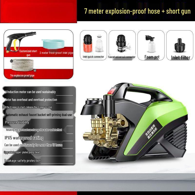 

Мойка высокого давления регулируемая автоматическая для автомобиля 5800W Certified