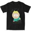 Miniso Butters Stotch Katoenen T-shirts Souths Cartoon Parks Hip Hop T-shirt voor Mannen Zomer Y2K Retro Casual Korte Mouw Tops