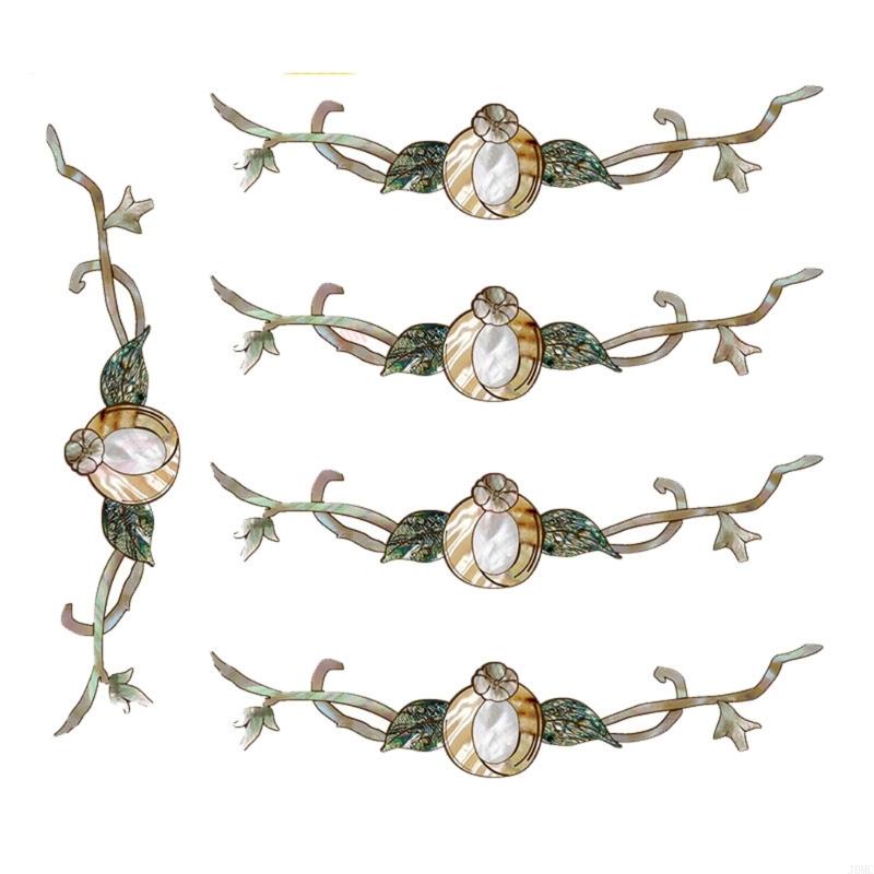 

Water Transfer Painting Sticker Decoration, Furniture and Musical Instrument Artisanal Home Decoration Essential, Holiday J0MC світло-зелений колір