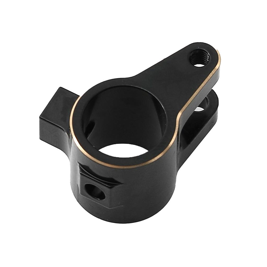 2pcs Black Coating Brass Axle Tube Link Mount Replacement for SCX10 PRO 1/10 Remote Control Car
