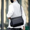 Minimalist Men's Shoulder Bag Large Capacity Durable Men's Crossbody Bag Waterproof Nylon Multi-Compartment Casual Men's Bag