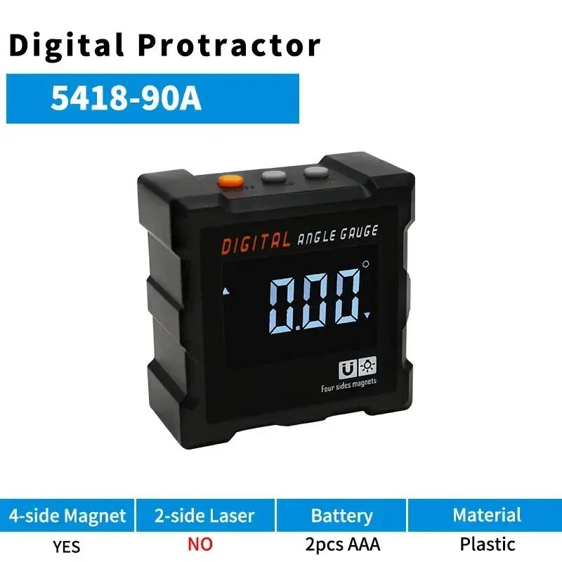 

Четырехсторонний магнитный цифровой нивелир, угломер, прецизионный электронный угломер, инклинометр, ящик для измерения угла